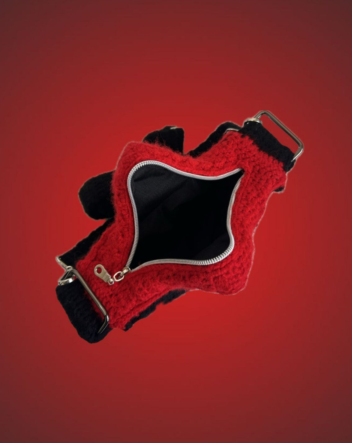 Black & Red Star Bag