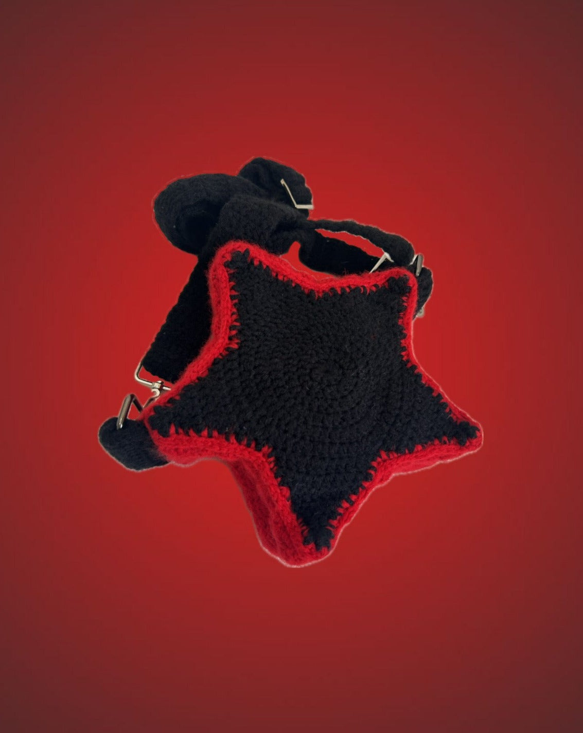 Black & Red Star Bag